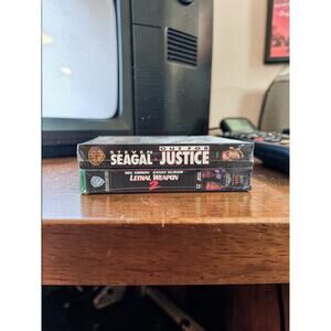 WB Factory Sealed  Adult Action VHS Tapes "Out for Justice" & "Lethal Weapon 2"